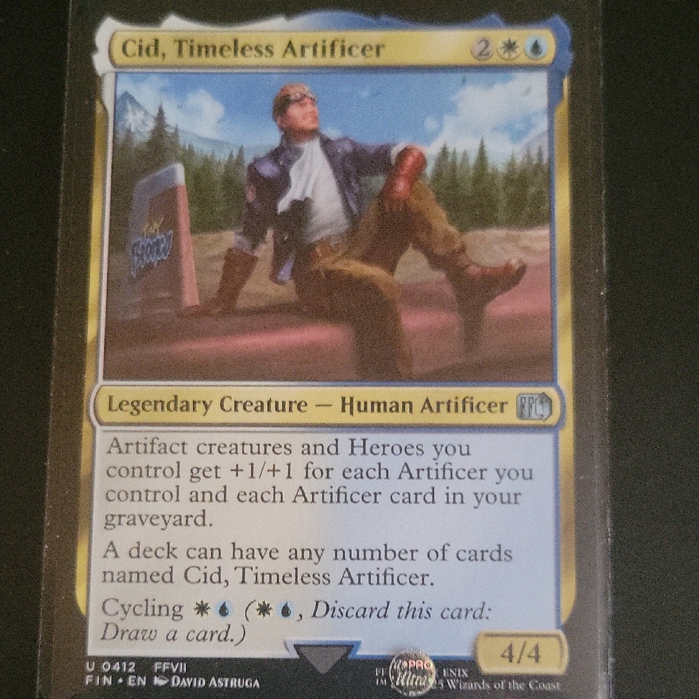 Magic: The Gathering Cid, Timeless Artificer Card